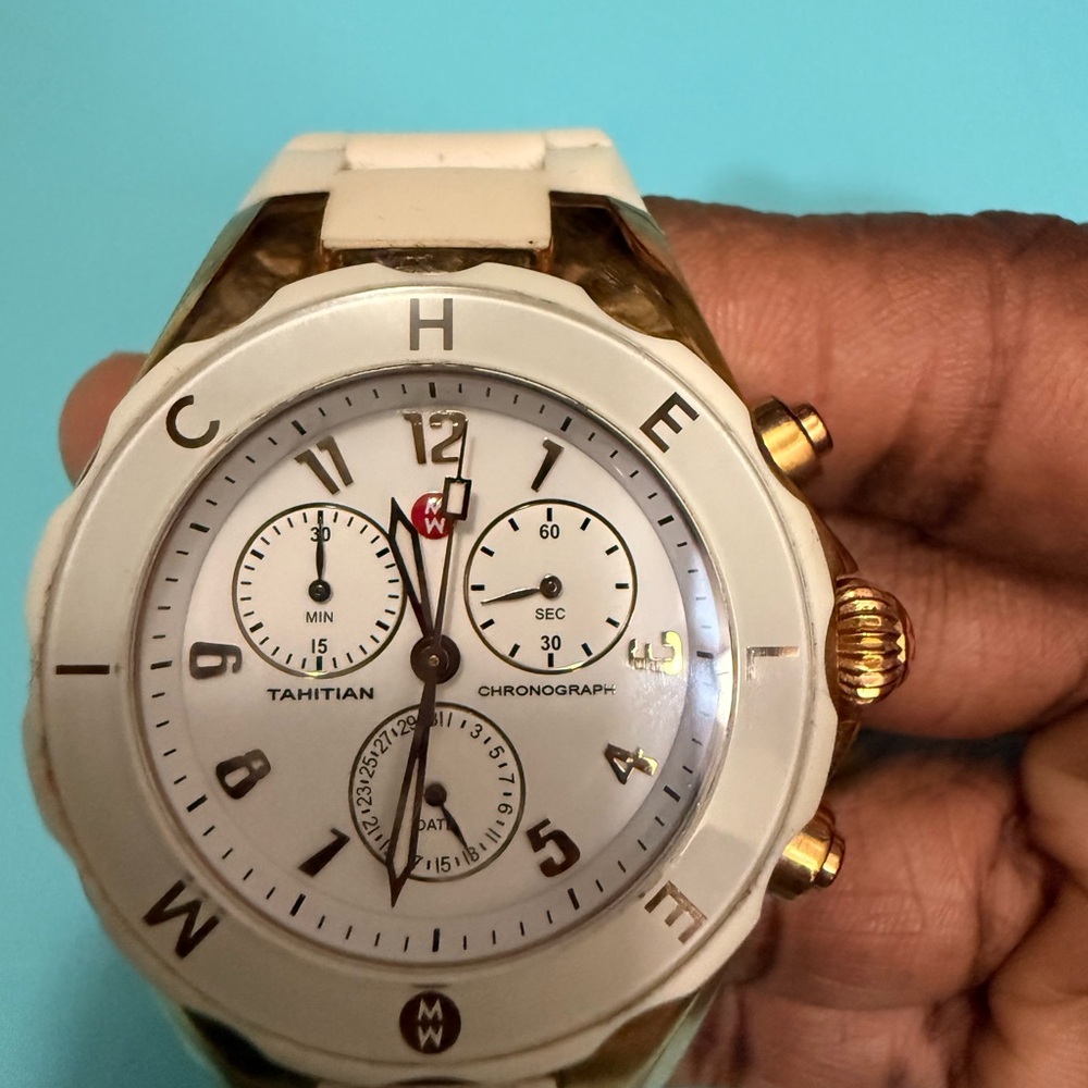 Michele Tahitian Jelly Watch - Picture 2 of 6